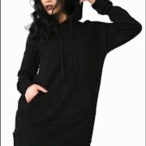 Fox blood Hoodie Dress